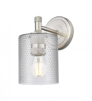Cobbleskill - 1 Light - 5 inch - Satin Nickel - Sconce (3442|434-1W-SN-G112)