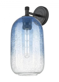 Brookhaven Cloche - 1 Light - 7 inch - Matte Black - Sconce (3442|434-1W-BK-G482-7SB)