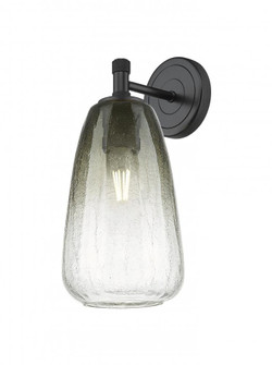 Brookhaven Almond - 1 Light - 6 inch - Matte Black - Sconce (3442|434-1W-BK-G480-6SL)