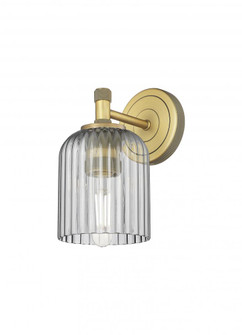 Crown Point - 1 Light - 5 inch - Brushed Brass - Sconce (3442|434-1W-BB-G559-5SM)