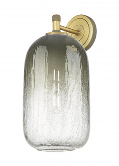 Brookhaven Cloche - 1 Light - 7 inch - Brushed Brass - Sconce (3442|434-1W-BB-G482-7SL)