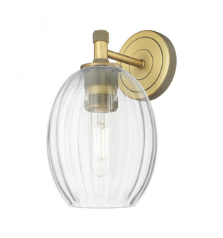 Preston Bulb - 1 Light - 6 inch - Brushed Brass - Sconce (3442|434-1W-BB-G459-6CL)