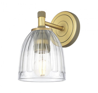 Brookfield - 1 Light - 6 inch - Brushed Brass - Sconce (3442|434-1W-BB-G442)