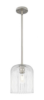 Crown Point - 1 Light - 5 inch - Satin Nickel - Pendant (3442|434-1S-SN-G559-8CL)
