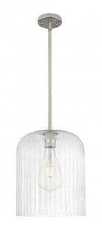 Crown Point - 1 Light - 5 inch - Satin Nickel - Pendant (3442|434-1S-SN-G559-12SDY)