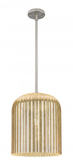 Crown Point - 1 Light - 5 inch - Satin Nickel - Pendant (3442|434-1S-SN-G559-12ME)