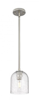 Bella - 1 Light - 6 inch - Satin Nickel - Pendant (3442|434-1S-SN-G558-6SDY)