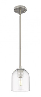 Bella - 1 Light - 6 inch - Satin Nickel - Pendant (3442|434-1S-SN-G558-6CL)