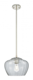 Fenton - 1 Light - 11 inch - Polished Nickel - Pendant (3442|434-1S-PN-G92-L)