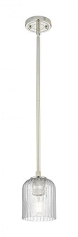 Crown Point - 1 Light - 5 inch - Polished Nickel - Pendant (3442|434-1S-PN-G559-5SDY)