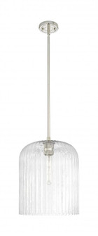 Crown Point - 1 Light - 5 inch - Polished Nickel - Pendant (3442|434-1S-PN-G559-12CL)