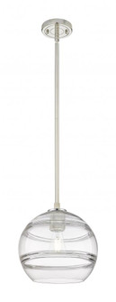 Rochester - 1 Light - 10 inch - Polished Nickel - Pendant (3442|434-1S-PN-G556-10CL)