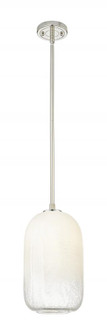 Brookhaven Cloche - 1 Light - 7 inch - Polished Nickel - Pendant (3442|434-1S-PN-G482-7OP)