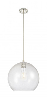 Astor - 1 Light - 14 inch - Polished Nickel - Pendant (3442|434-1S-PN-G124-14)