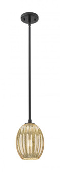 Preston Bulb - 1 Light - 6 inch - Matte Black - Pendant (3442|434-1S-BK-G459-6ME)