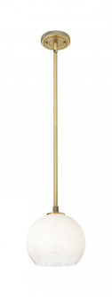 Brookhaven Globe - 1 Light - 8 inch - Brushed Brass - Pendant (3442|434-1S-BB-G483-8OP)