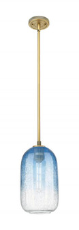 Brookhaven Cloche - 1 Light - 7 inch - Brushed Brass - Pendant (3442|434-1S-BB-G482-7SB)