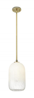 Brookhaven Cloche - 1 Light - 7 inch - Brushed Brass - Pendant (3442|434-1S-BB-G482-7OP)