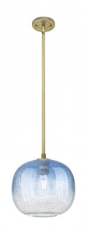 Brookhaven Sphere - 1 Light - 11 inch - Brushed Brass - Pendant (3442|434-1S-BB-G481-10SB)