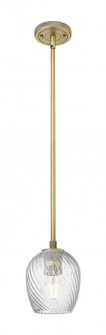 Salina - 1 Light - 6 inch - Brushed Brass - Pendant (3442|434-1S-BB-G292)