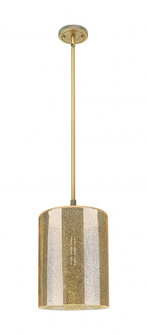 Cobbleskill - 1 Light - 9 inch - Brushed Brass - Pendant (3442|434-1S-BB-G116-L)