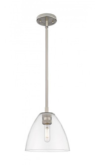 Bristol - 1 Light - 8 inch - Satin Nickel - Cord Hung - Pendant (3442|434-1P-SN-GBD-752)
