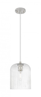 Crown Point - 1 Light - 5 inch - Satin Nickel - Cord Hung - Pendant (3442|434-1P-SN-G559-8SDY)