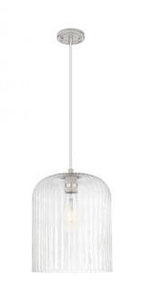 Crown Point - 1 Light - 5 inch - Satin Nickel - Cord Hung - Pendant (3442|434-1P-SN-G559-12SDY)