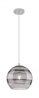Rochester - 1 Light - 10 inch - Satin Nickel - Cord Hung - Pendant (3442|434-1P-SN-G556-10SM)