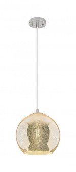 Athens - 1 Light - 10 inch - Satin Nickel - Cord Hung - Pendant (3442|434-1P-SN-G128-10)
