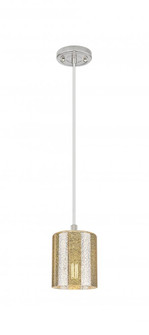 Cobbleskill - 1 Light - 5 inch - Satin Nickel - Cord Hung - Pendant (3442|434-1P-SN-G116)