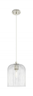 Crown Point - 1 Light - 5 inch - Polished Nickel - Cord Hung - Pendant (3442|434-1P-PN-G559-8CL)