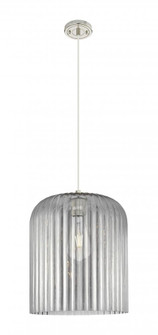 Crown Point - 1 Light - 5 inch - Polished Nickel - Cord Hung - Pendant (3442|434-1P-PN-G559-12SM)