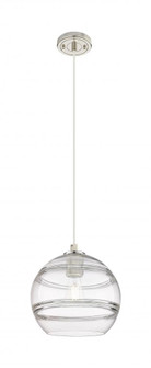 Rochester - 1 Light - 10 inch - Polished Nickel - Cord Hung - Pendant (3442|434-1P-PN-G556-10CL)