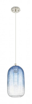 Brookhaven Cloche - 1 Light - 7 inch - Polished Nickel - Cord Hung - Pendant (3442|434-1P-PN-G482-7SB)