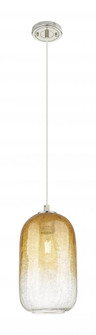Brookhaven Cloche - 1 Light - 7 inch - Polished Nickel - Cord Hung - Pendant (3442|434-1P-PN-G482-7AM)