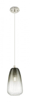Brookhaven Almond - 1 Light - 6 inch - Polished Nickel - Cord Hung - Pendant (3442|434-1P-PN-G480-6SL)