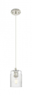 Hadley - 1 Light - 5 inch - Polished Nickel - Cord Hung - Pendant (3442|434-1P-PN-G342)