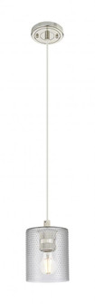 Cobbleskill - 1 Light - 5 inch - Polished Nickel - Cord Hung - Pendant (3442|434-1P-PN-G112)