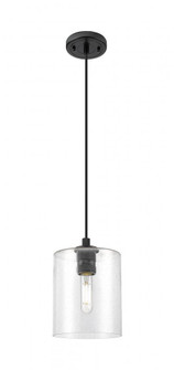 Paladin - 1 Light - 7 inch - Matte Black - Cord Hung - Pendant (3442|434-1P-BK-G4424-7)