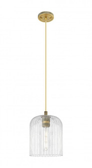 Crown Point - 1 Light - 5 inch - Brushed Brass - Cord Hung - Pendant (3442|434-1P-BB-G559-8CL)