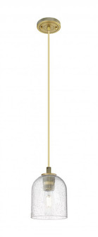 Bella - 1 Light - 6 inch - Brushed Brass - Cord Hung - Pendant (3442|434-1P-BB-G558-6SDY)