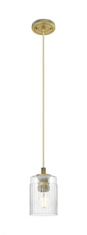 Hadley - 1 Light - 5 inch - Brushed Brass - Cord Hung - Pendant (3442|434-1P-BB-G342)