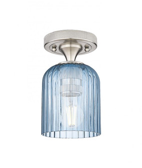 Crown Point - 1 Light - 5 inch - Satin Nickel - Flush Mount (3442|434-1F-SN-G559-5BL)