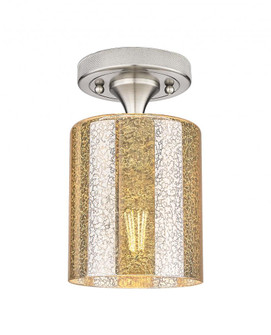 Cobbleskill - 1 Light - 5 inch - Satin Nickel - Semi-Flush Mount (3442|434-1F-SN-G116)