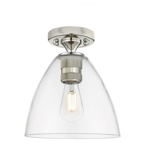 Bristol - 1 Light - 8 inch - Polished Nickel - Semi-Flush Mount (3442|434-1F-PN-GBD-752)