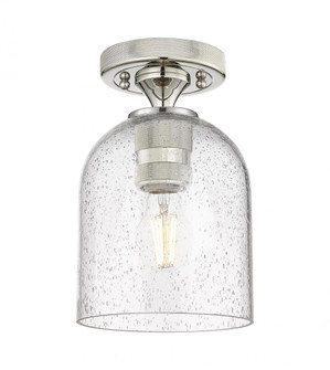 Bella - 1 Light - 6 inch - Polished Nickel - Semi-Flush Mount (3442|434-1F-PN-G558-6SDY)