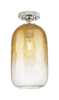 Brookhaven Cloche - 1 Light - 7 inch - Polished Nickel - Semi-Flush Mount (3442|434-1F-PN-G482-7AM)