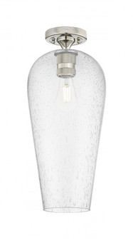 Chelsea - 1 Light - 8 inch - Polished Nickel - Semi-Flush Mount (3442|434-1F-PN-G456-8SDY)