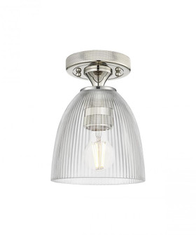 Castile - 1 Light - 6 inch - Polished Nickel - Semi-Flush Mount (3442|434-1F-PN-G382)